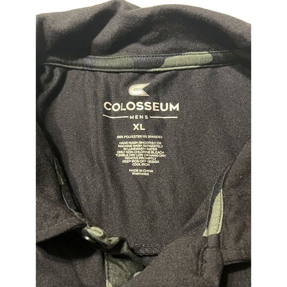 Colosseum Black Loyola AUBURN Tigers OHT Military Appreciation Sierra Polo Shirt - Picture 7 of 9